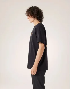 Clearance Arc'Multi Bird Logo Shirt Short Sleeve Men'S T-Paidat