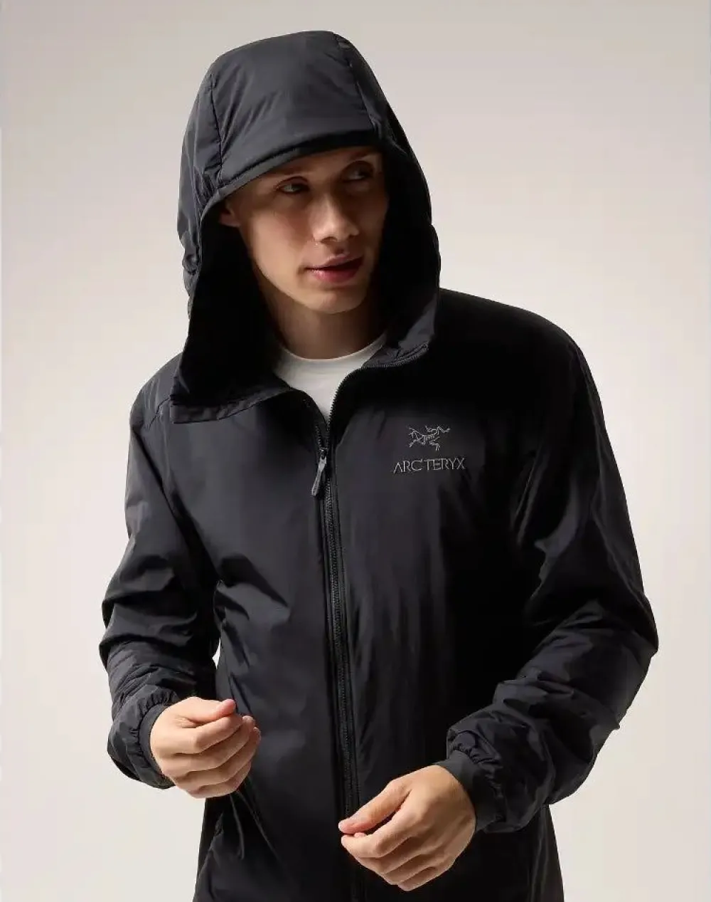 New Atom Hoody Men'S Untuva& Ja Keinokuitutakit