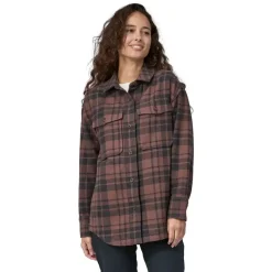 Store Heavyweight Fjord Flannel Overshirt Women'S Pitkähihaiset Paidat