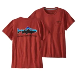 New Home Water Trout Pocket Responsibili-Tee Women'S T-Paidat