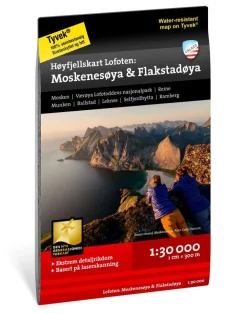 Cheap Hoyfjellskart Lofoten: Moskenesoya & Flakstadoya Opaskirjat Ja Kartat