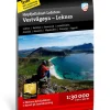 New Hoyfjellskart Lofoten: Vestvagoya Leknes Opaskirjat Ja Kartat