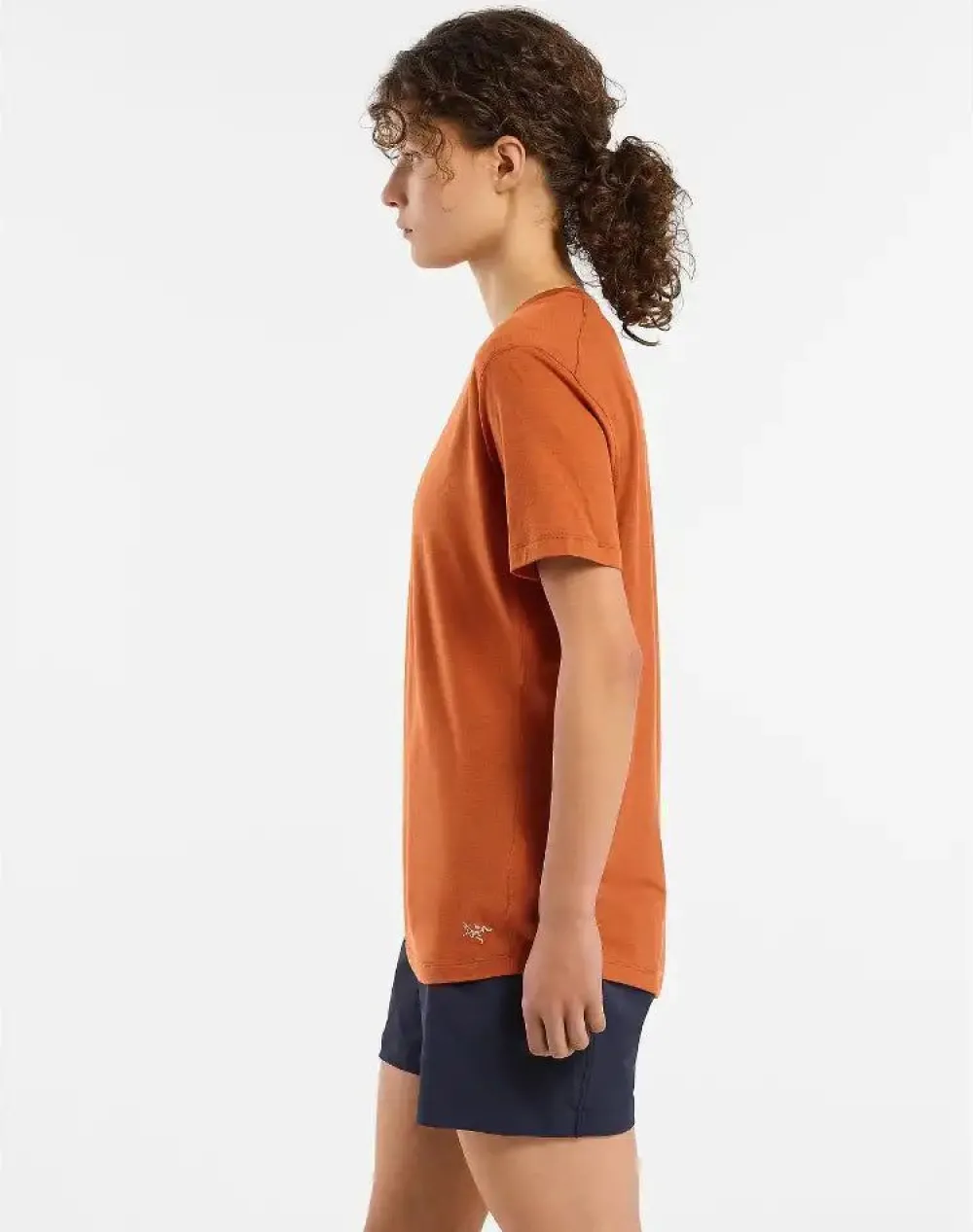 New Lana Merino Wool Crew Neck Shirt Ss Women'S T-Paidat