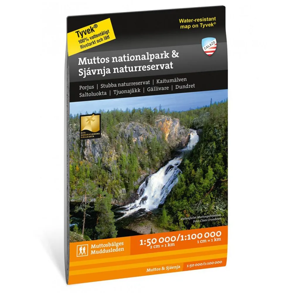 Sale Muttos Nationalpark & Sjavnja Naturreservat Opaskirjat Ja Kartat