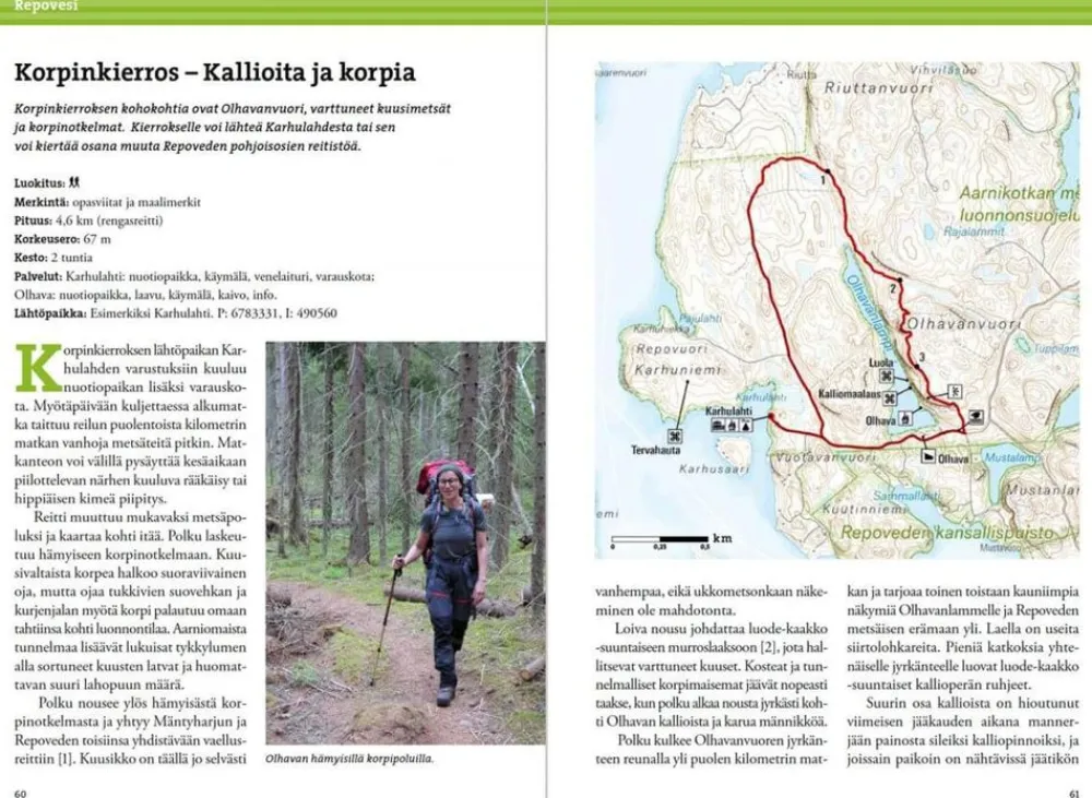Flash Sale Repoveden Retkeilyopas Opaskirjat Ja Kartat